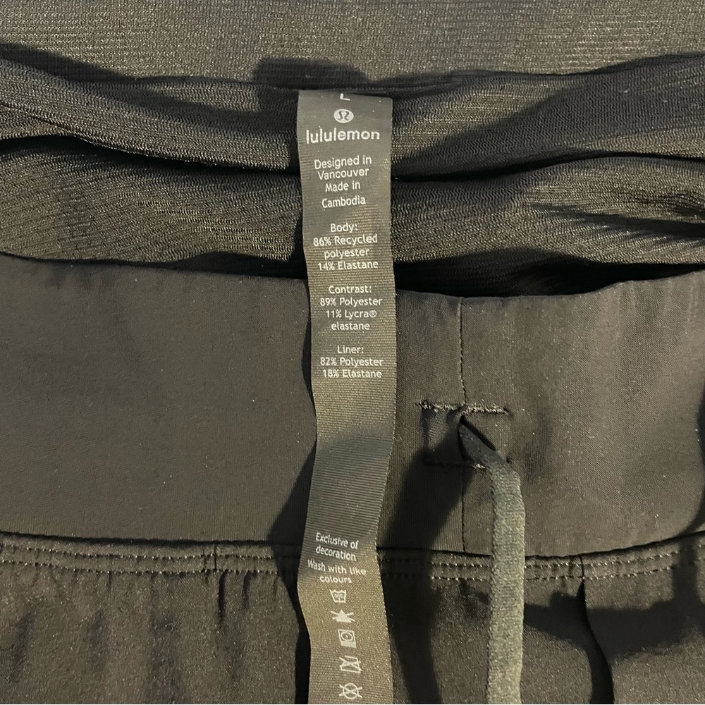 lululemon athletica Black Athletic Shorts with Liner - Picture 7 of 8